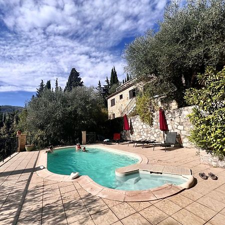 Entre Nice Et Monaco Grande Villa Avec Piscine Privee 12 Personnes ドゥラップ エクステリア 写真