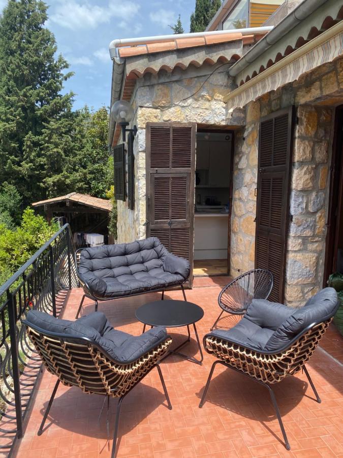 Entre Nice Et Monaco Grande Villa Avec Piscine Privee 12 Personnes ドゥラップ エクステリア 写真