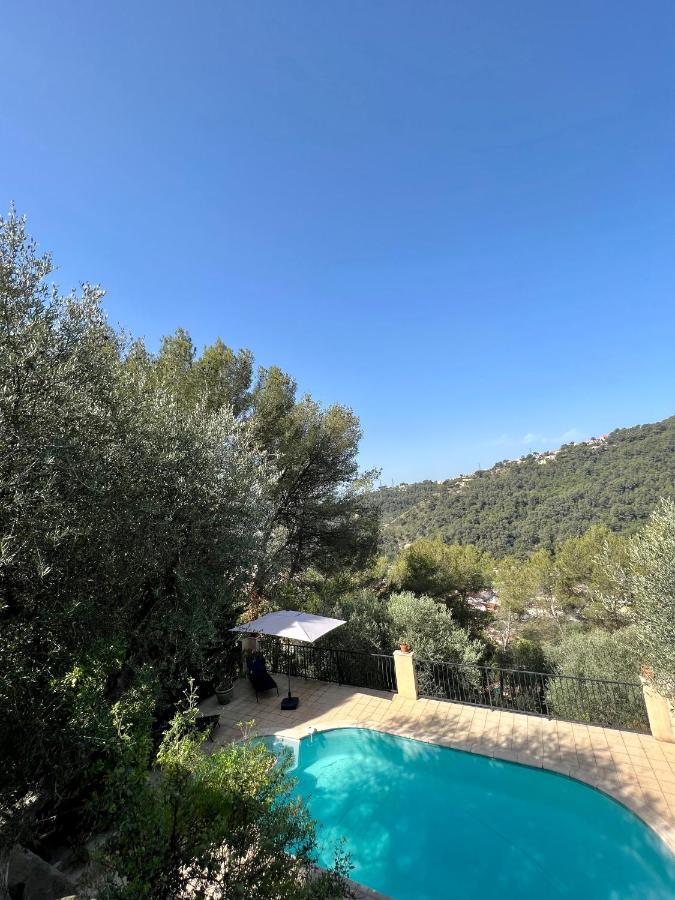 Entre Nice Et Monaco Grande Villa Avec Piscine Privee 12 Personnes ドゥラップ エクステリア 写真