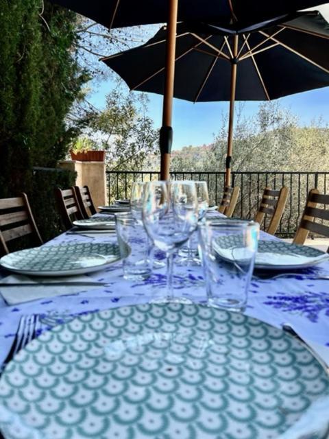 Entre Nice Et Monaco Grande Villa Avec Piscine Privee 12 Personnes ドゥラップ エクステリア 写真