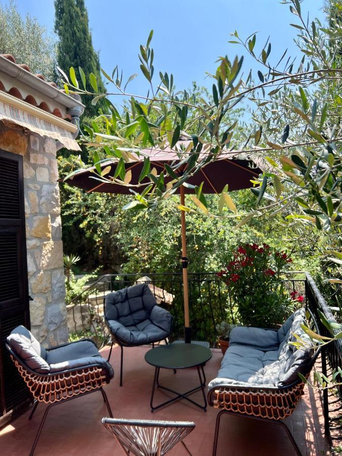 Entre Nice Et Monaco Grande Villa Avec Piscine Privee 12 Personnes ドゥラップ エクステリア 写真