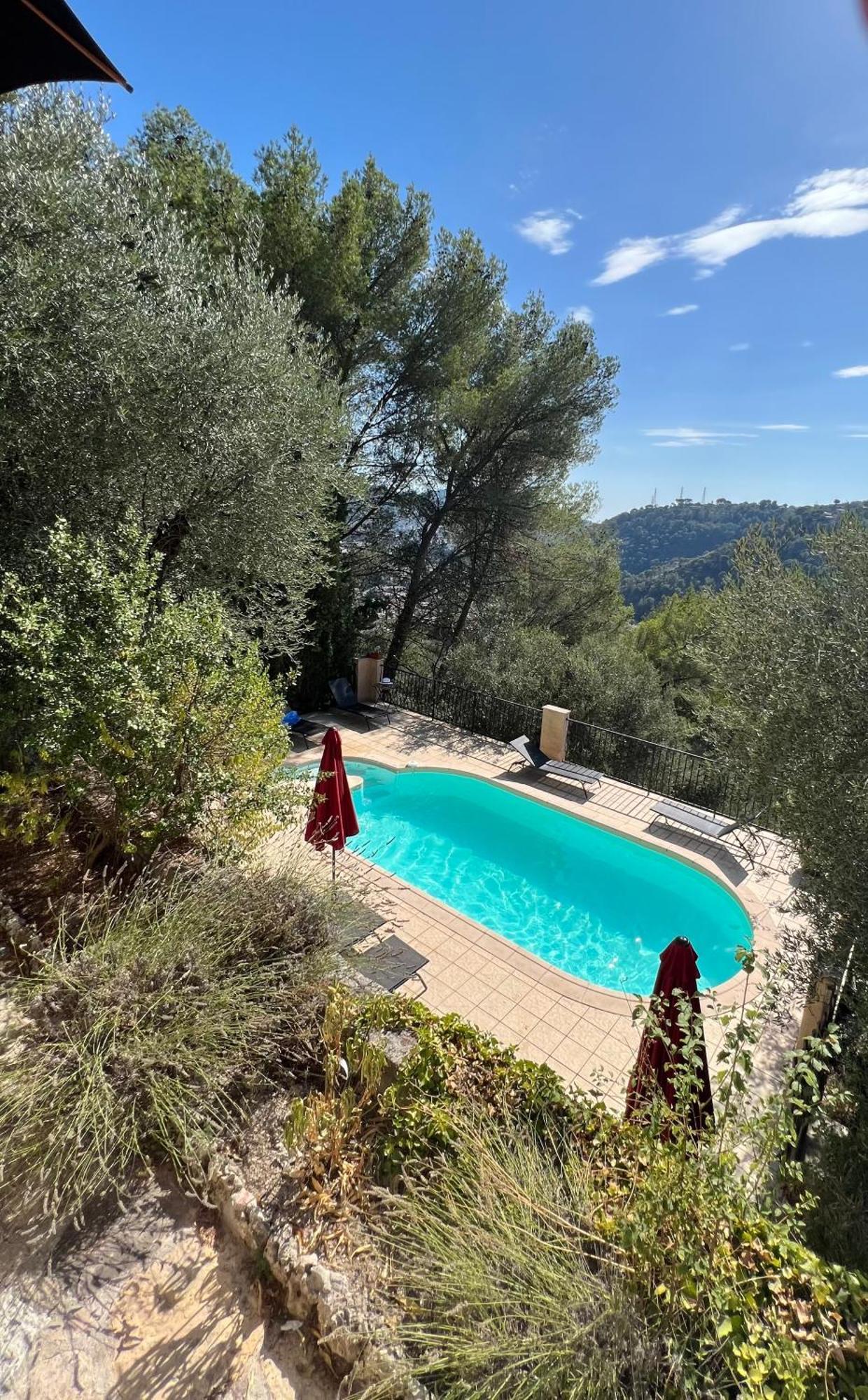 Entre Nice Et Monaco Grande Villa Avec Piscine Privee 12 Personnes ドゥラップ エクステリア 写真