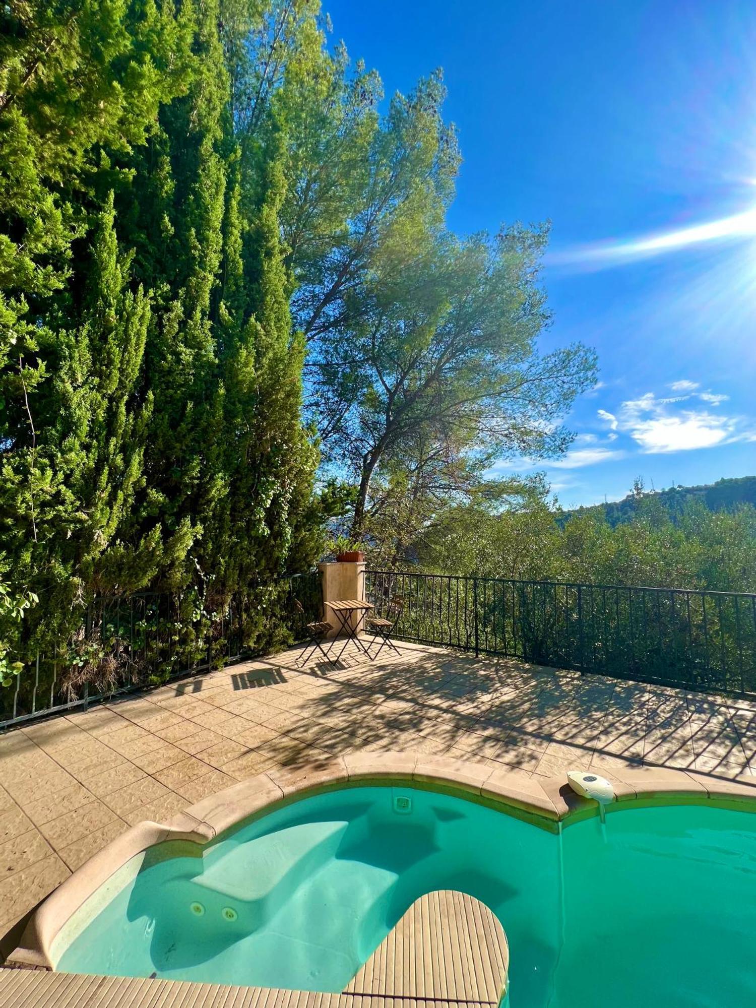 Entre Nice Et Monaco Grande Villa Avec Piscine Privee 12 Personnes ドゥラップ エクステリア 写真