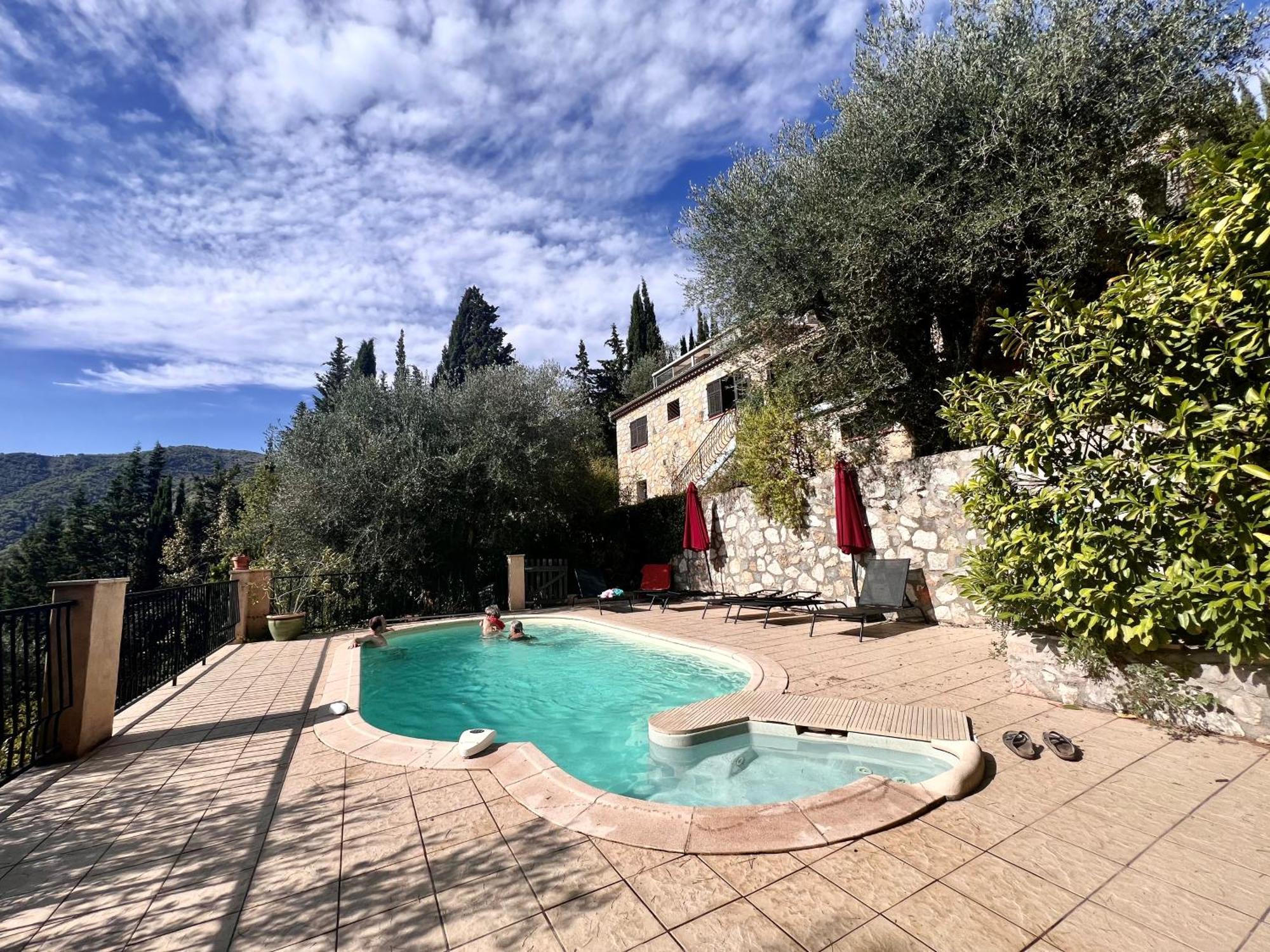 Entre Nice Et Monaco Grande Villa Avec Piscine Privee 12 Personnes ドゥラップ エクステリア 写真